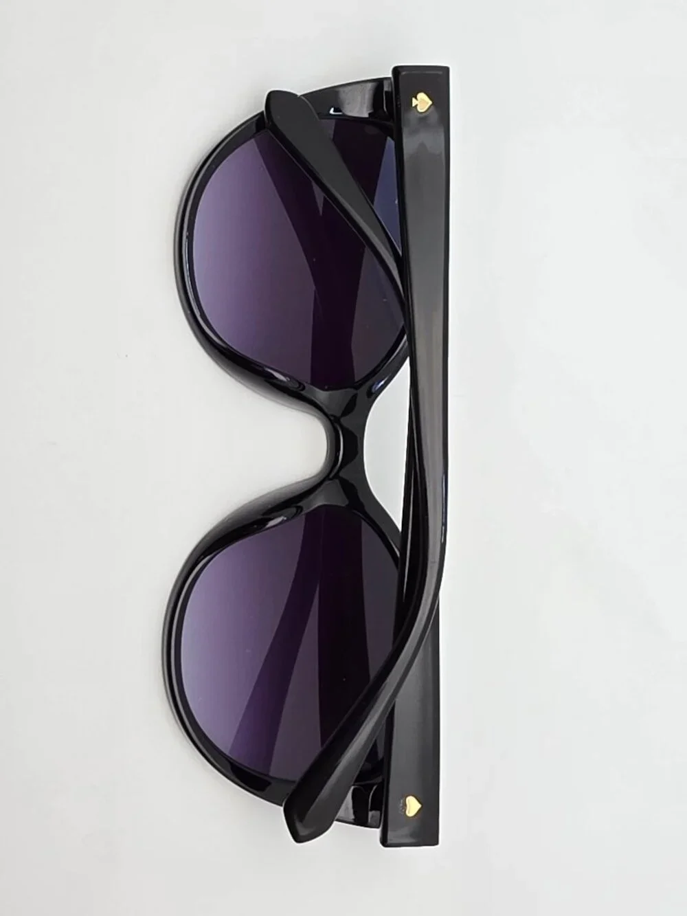 Kate Spade Samantha Black Frame Grey Gradient Lens Cat Eye Sunglasses 54-20-140